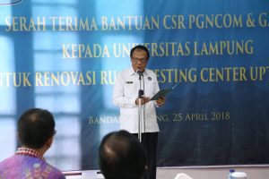 Sambutan Rektor Unila