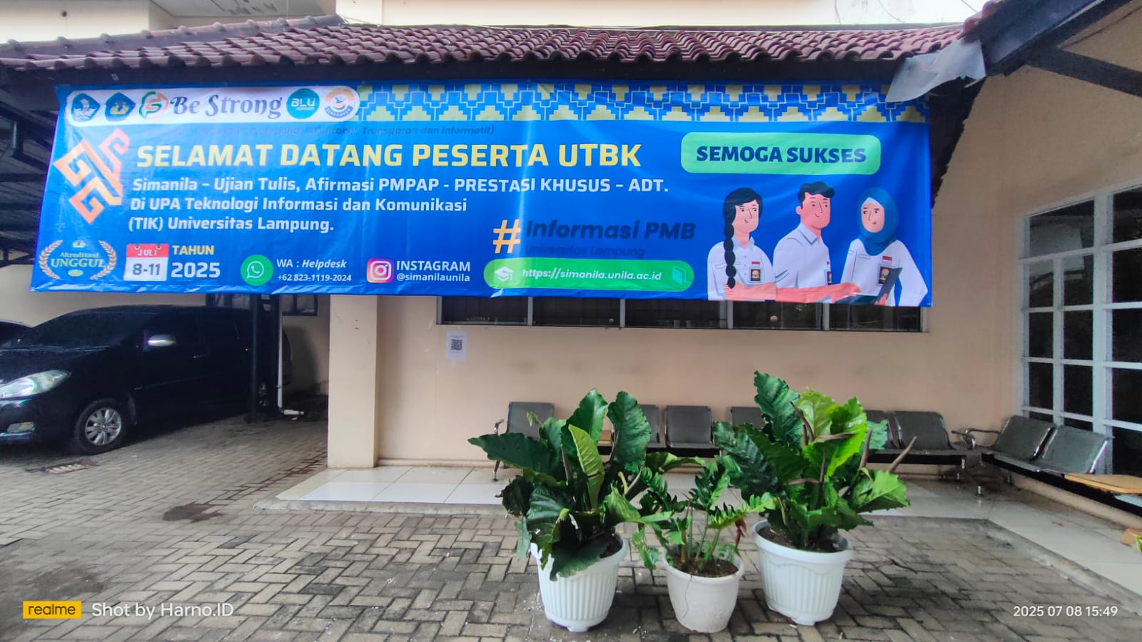 UPA TIK Universitas Lampung Rampungkan Pelaksanaan UTBK SIMANILA 2025